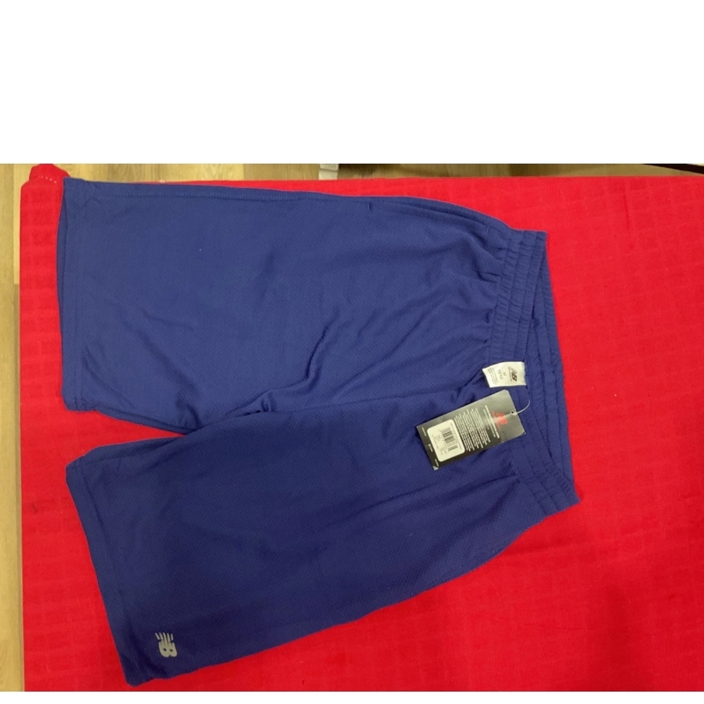 New Balance Boys Athletic Shorts in Deep Blue